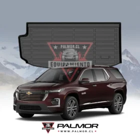 Chevrolet Traverse 3 corridas 2018-2023 cubre maletero calce perfecto