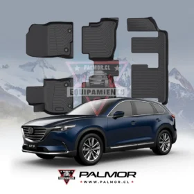 Mazda CX-9 3 corridas 2017-2026 piso calce perfecto - Palmor