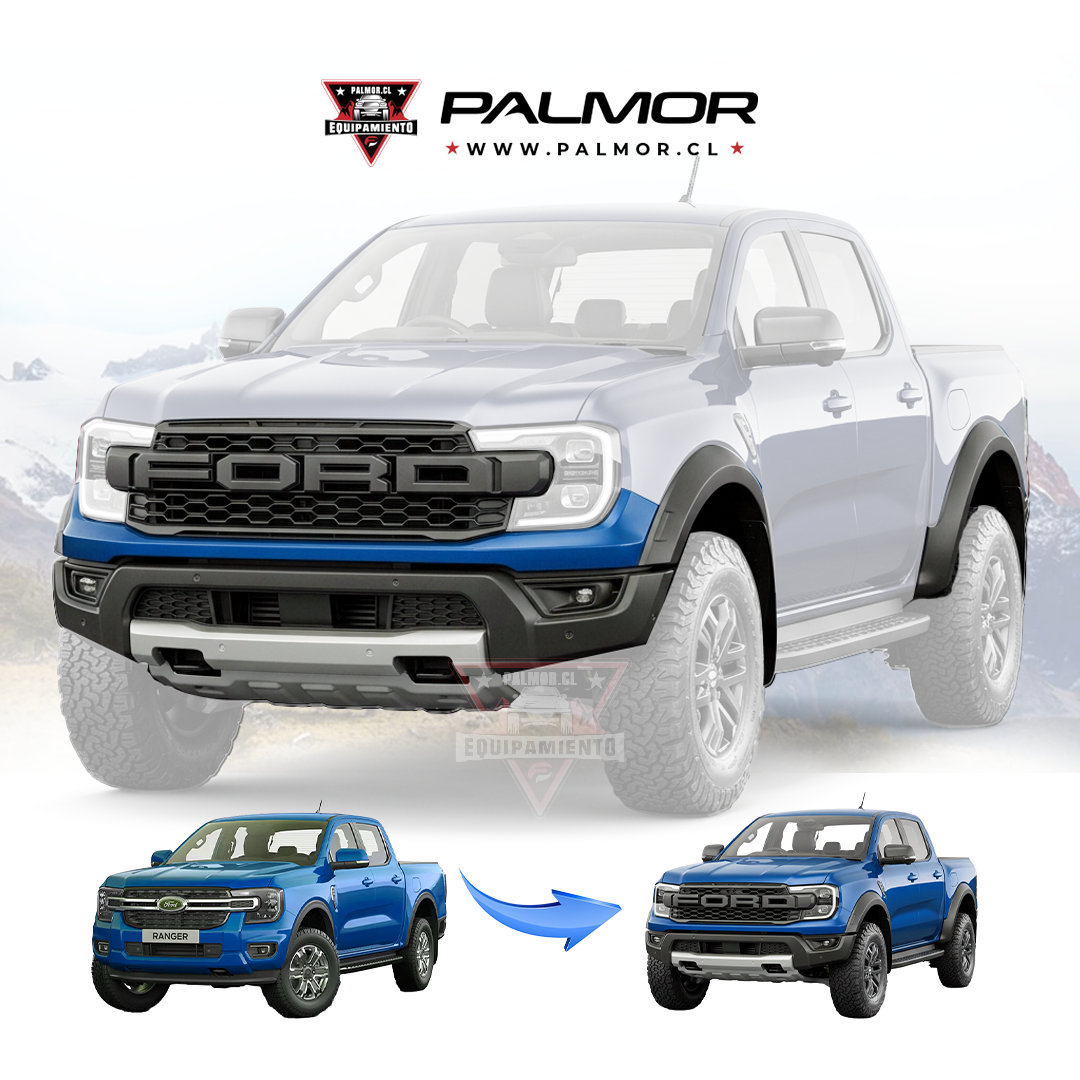 Body Kit Ford Raptor GEN2 para Ford Ranger 2023-2027