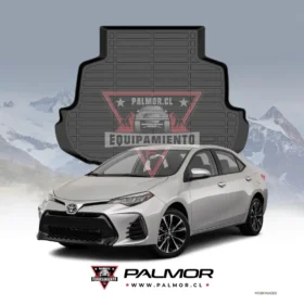 Toyota Corolla 2014-2019 cubre maletero calce perfecto