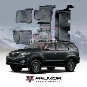 Toyota Fortuner 3 corridas 2005-2015 piso calce perfecto
